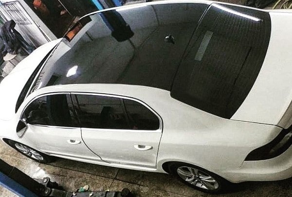 Оклейка машины пленкой