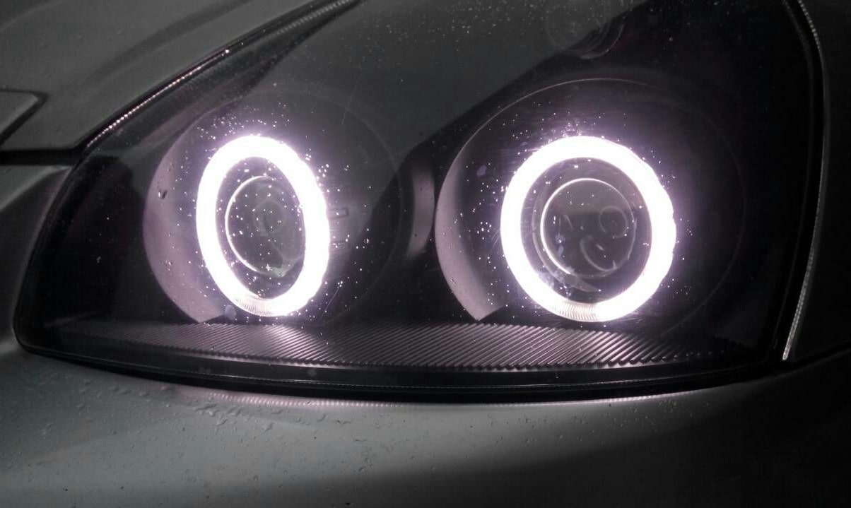 Пример установки оптики на авто